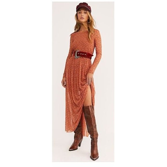 Free People Dresses & Skirts - NWT Free People Hello and Goodbye Midi Dress